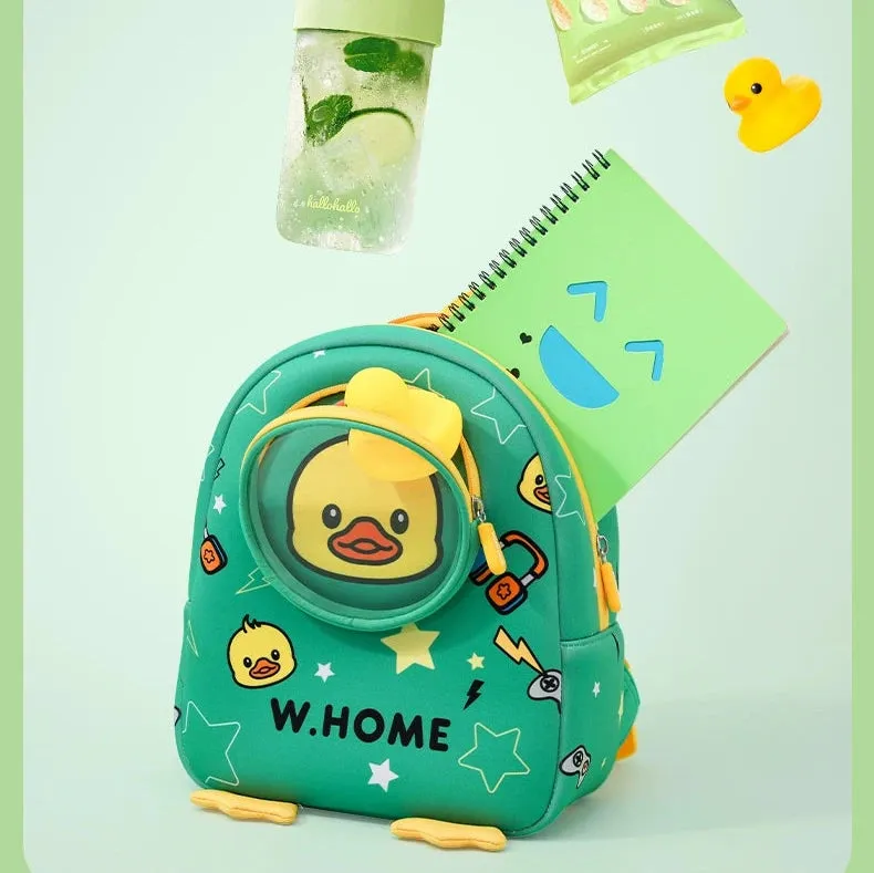 Cute Little Yellow Duck Backpack for Kindergarten Kids - Back to School Collection