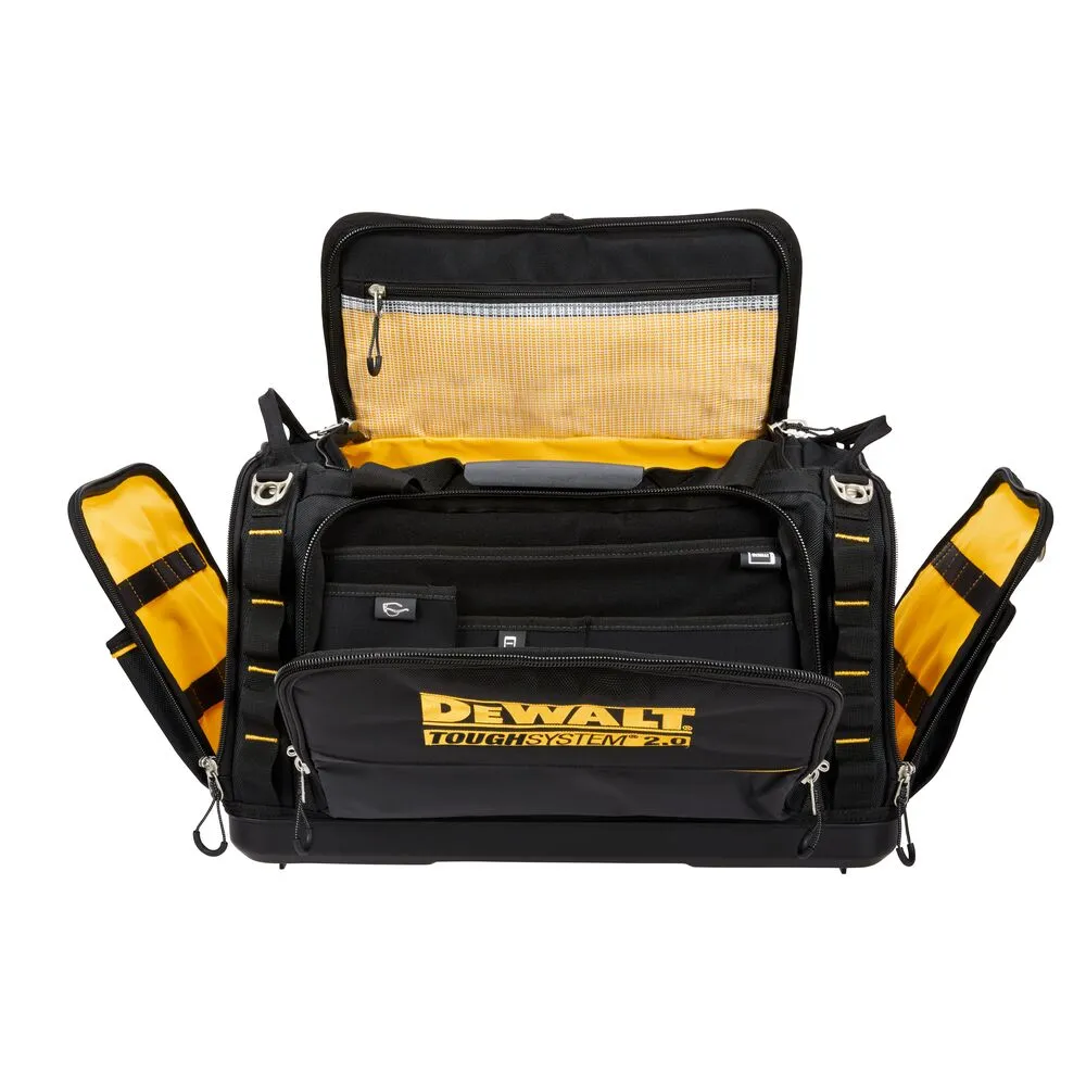 DeWALT DWST08350 TOUGHSYSTEM 2.0 Durable 1680D Jobsite Tool Bag w/ 50 Pockets