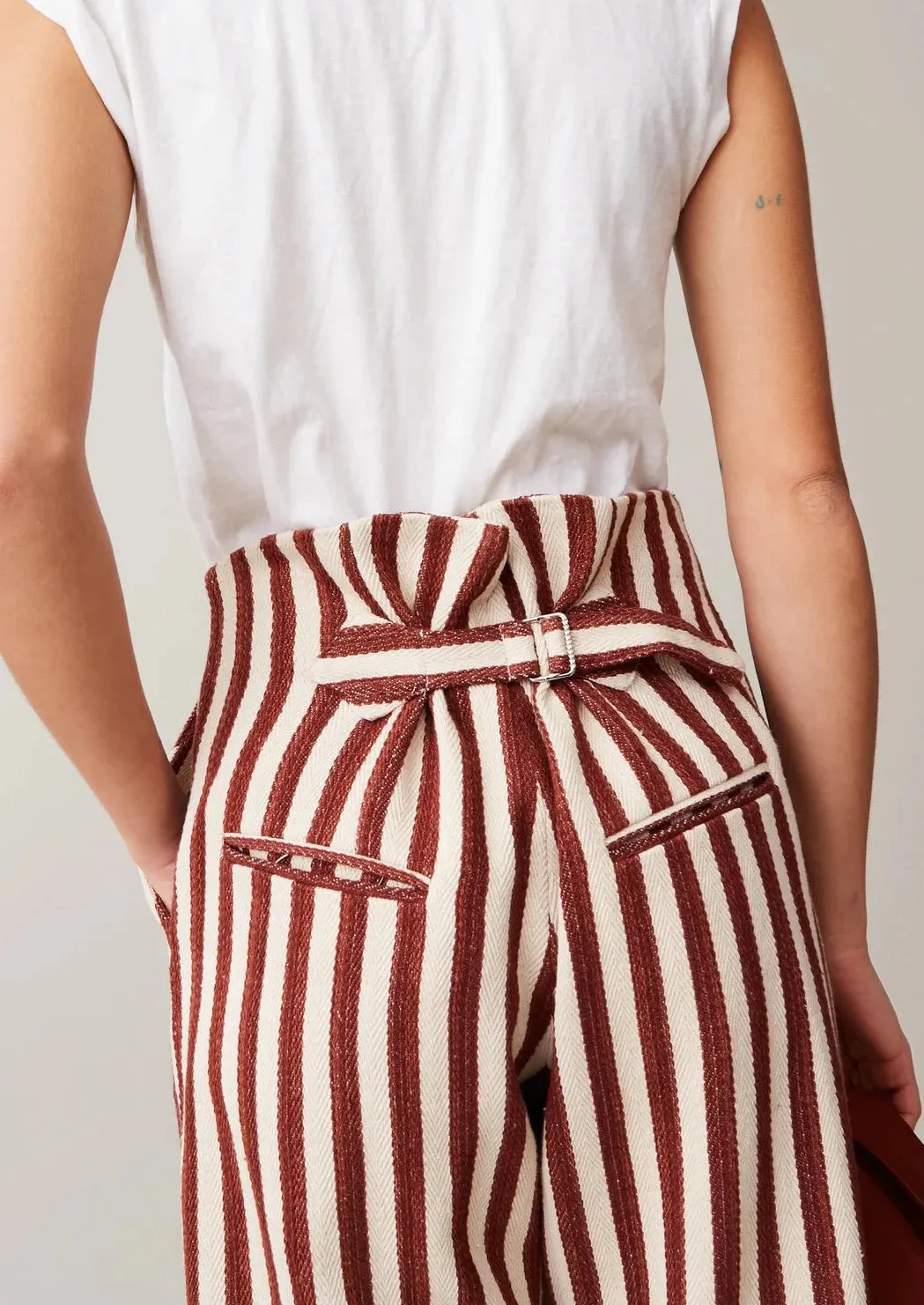 Dexter Pant, Auburn Stripe