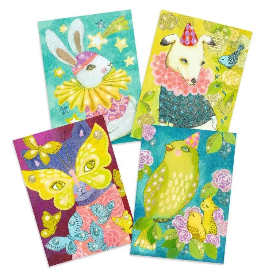 Djeco - Carnival of the Animals Glitter Boards