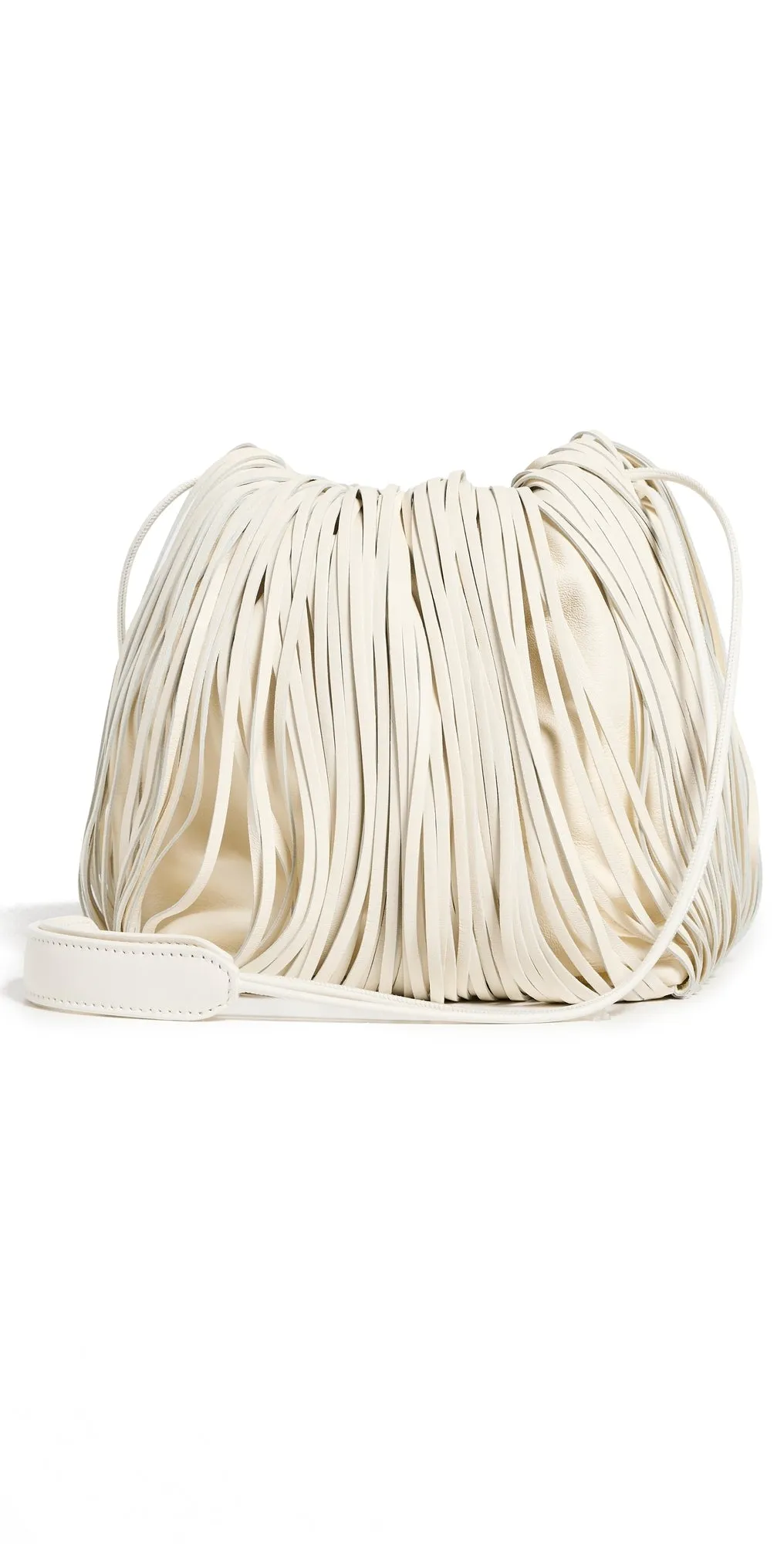 Dumpling Fringe Bag Eggshell One Size