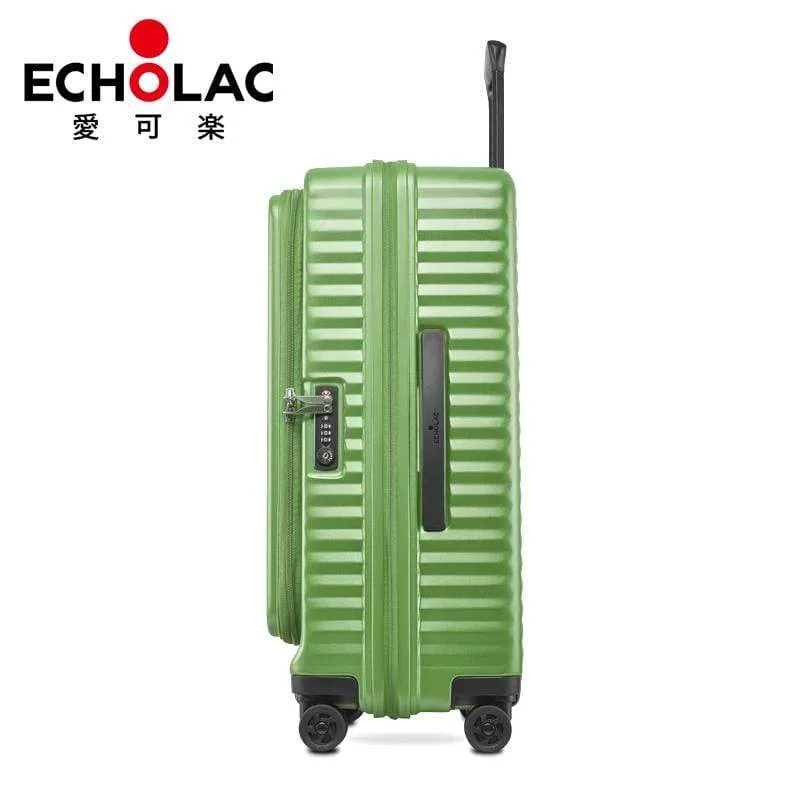 Echolac Celestra 28" 4 Double Wheel Check-In Luggage Trolley Green - PC183 Green 28