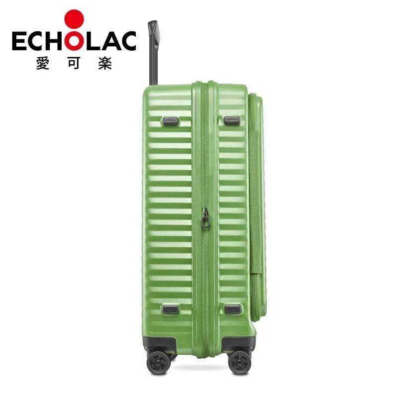 Echolac Celestra 28" 4 Double Wheel Check-In Luggage Trolley Green - PC183 Green 28