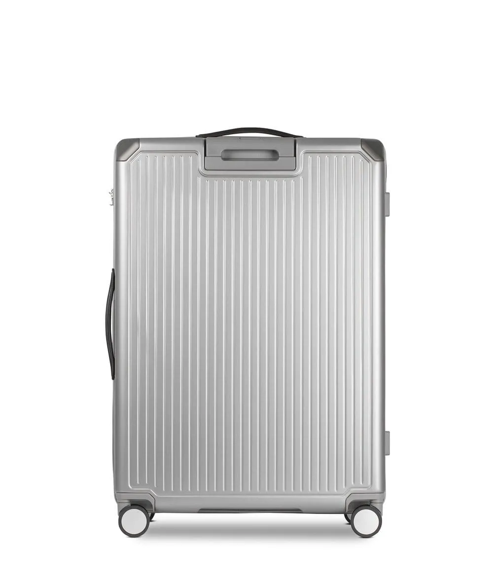 Echolac Shogun 28" 4 Double Wheel Check-In Luggage Trolley Silver - PC148 28 Silver