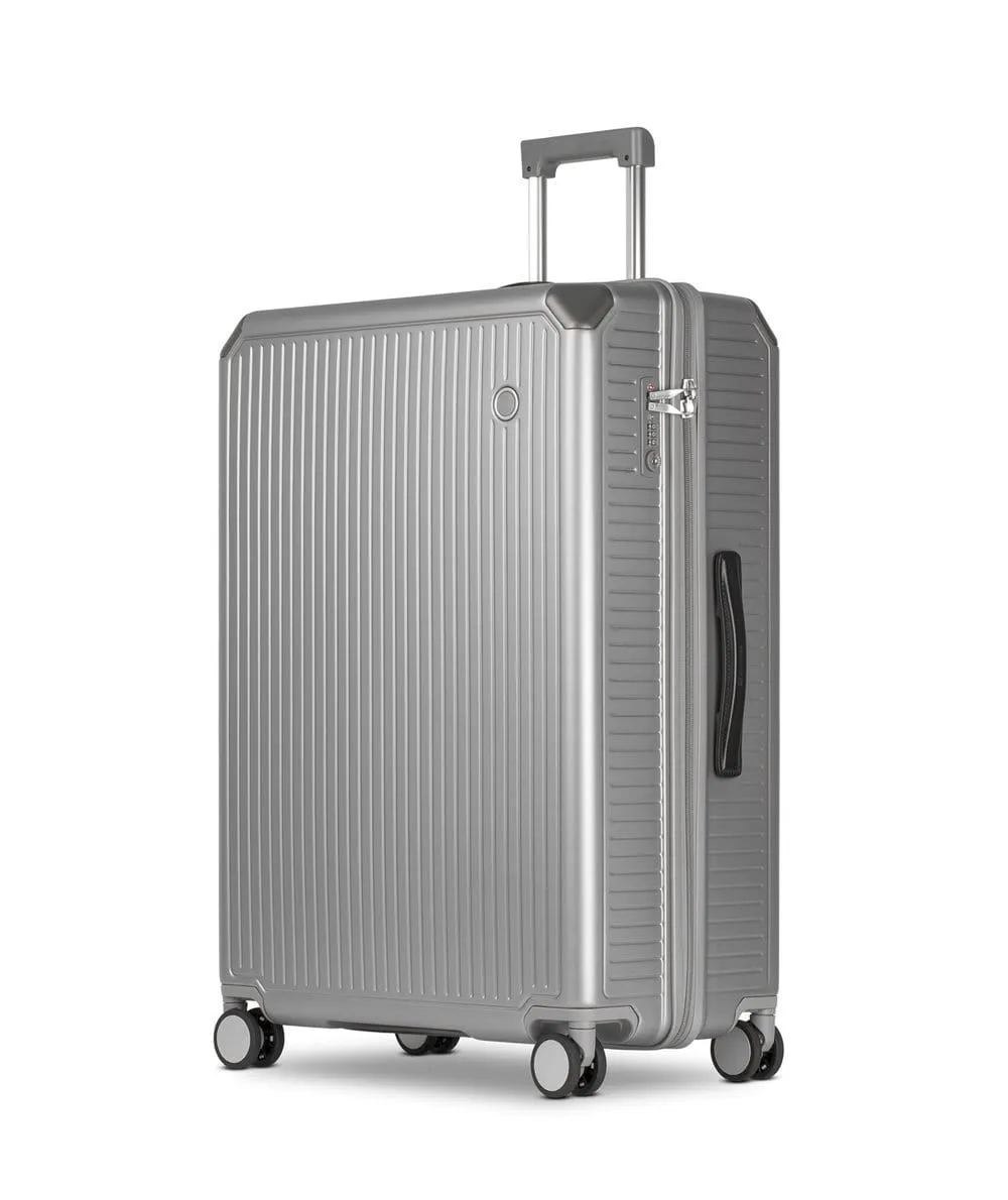 Echolac Shogun 28" 4 Double Wheel Check-In Luggage Trolley Silver - PC148 28 Silver