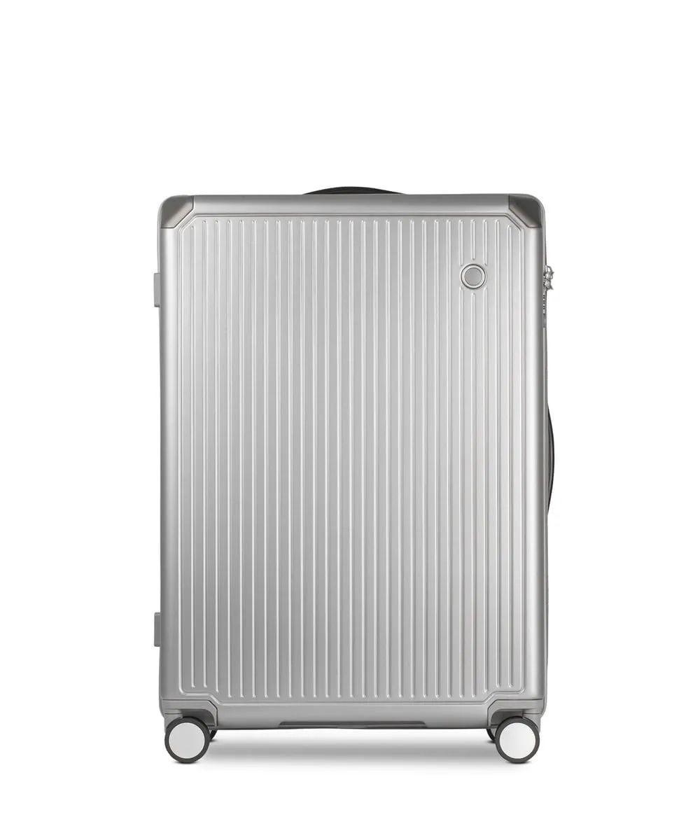 Echolac Shogun 28" 4 Double Wheel Check-In Luggage Trolley Silver - PC148 28 Silver