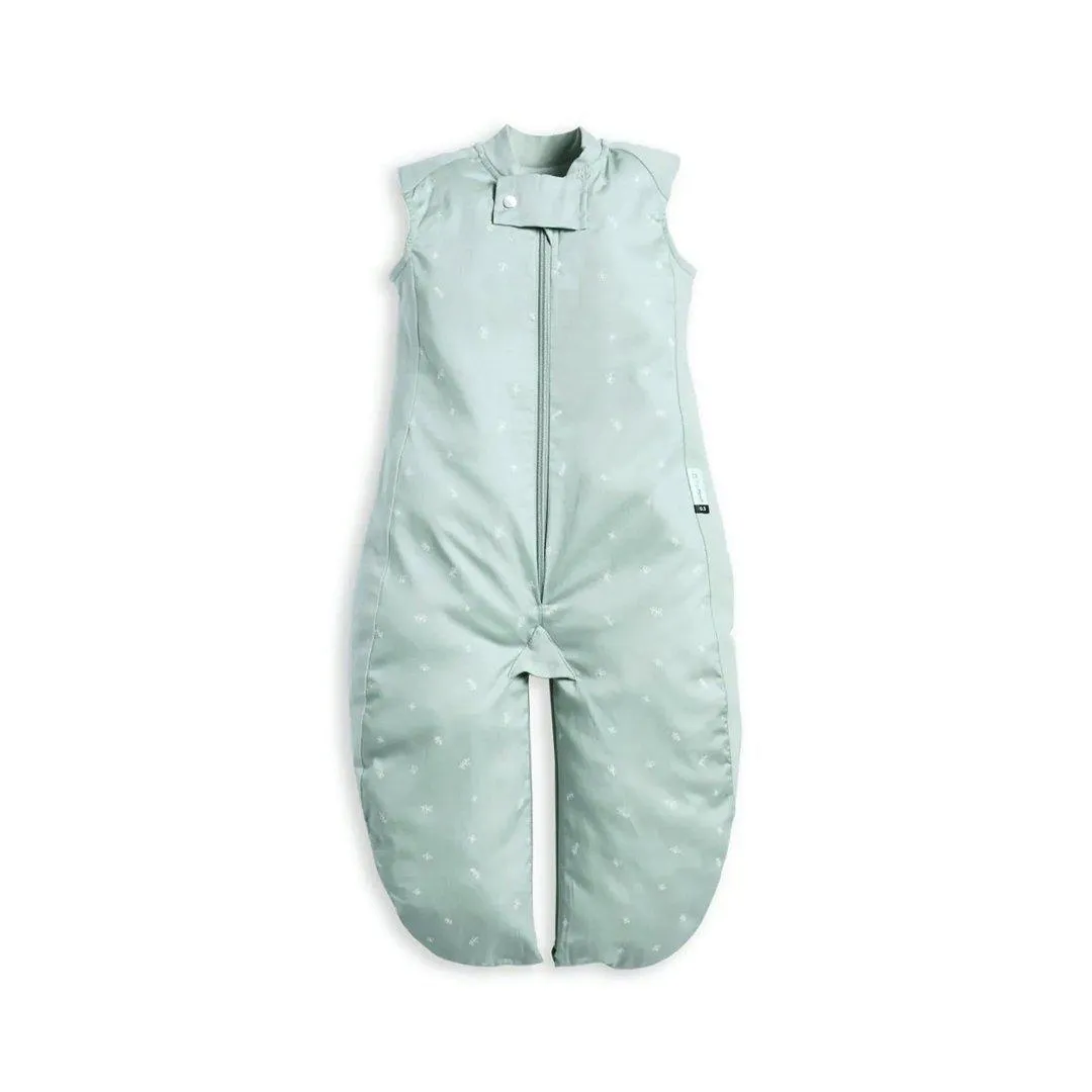 ergoPouch Organic Summer 2 in 1 Sleeping Suit Bag - Sage - 0.3 TOG