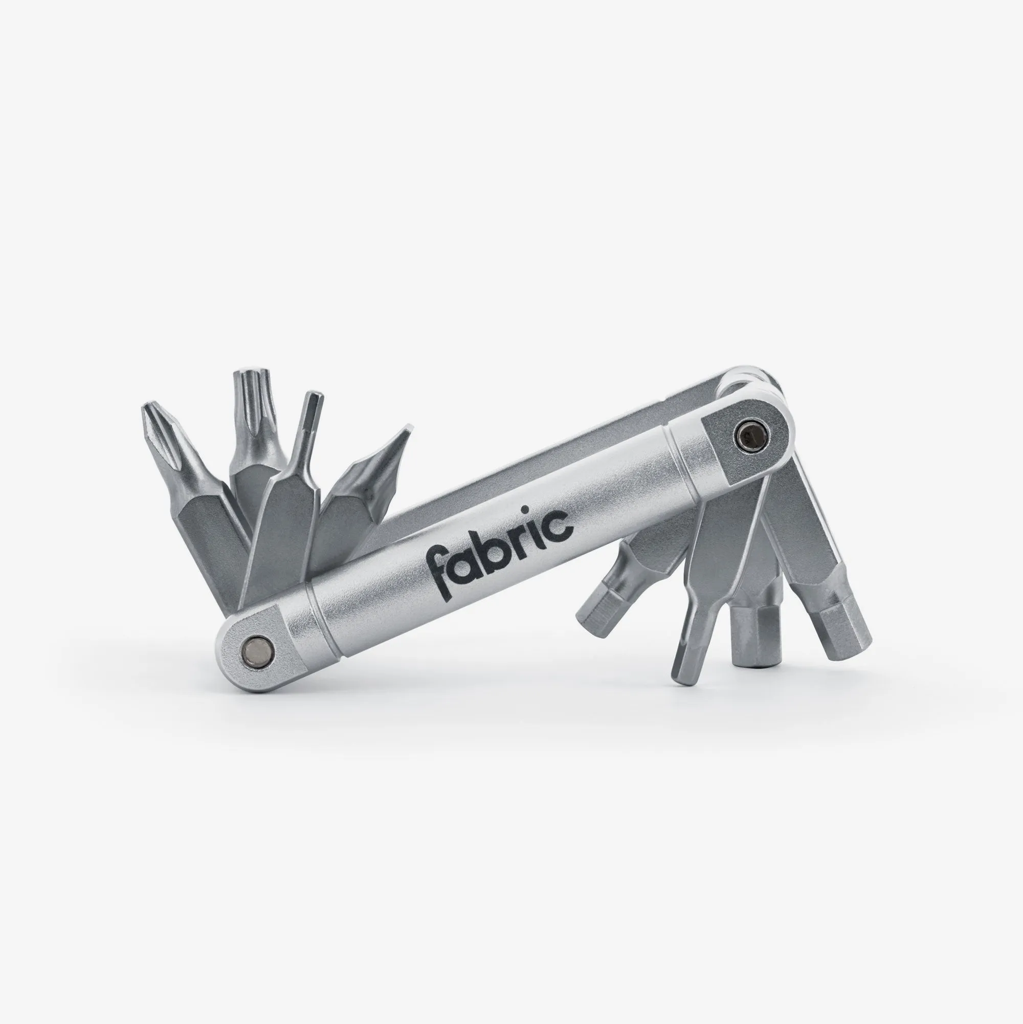 Fabric 8 in 1 Silver Mini Multi Tool