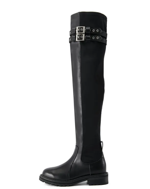 FEIFEI original design over-the-knee motorcycle boots - Mili