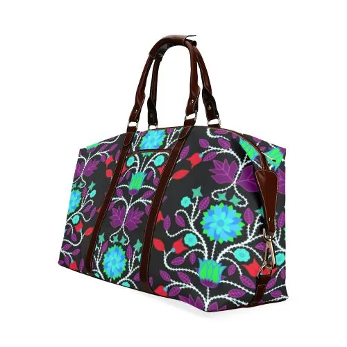 Floral Beadwork Four Clans Winter Classic Travel Bag