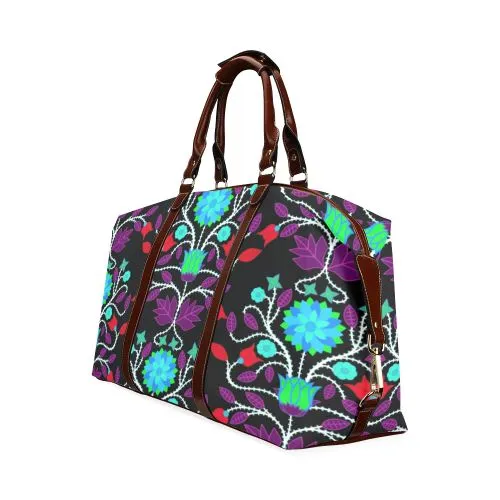 Floral Beadwork Four Clans Winter Classic Travel Bag