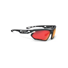 Fotonyk Rudy Project Carbonium glasses red mirror lens- black frame