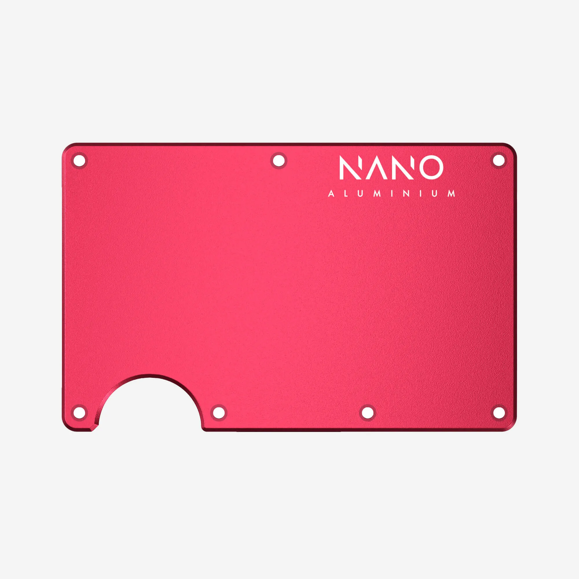 Front & Back Wallet Cover Plates (Volcano Red)