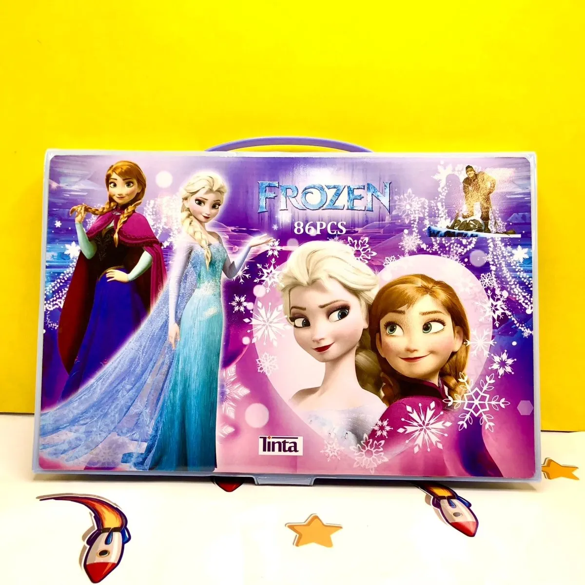 Frozen Large Foldable Coloring Art Set | 86 Pcs