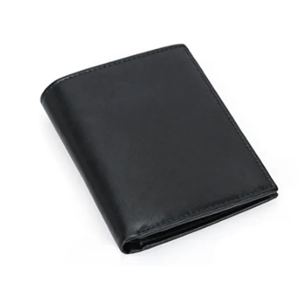 Genuine Leather RFID Wallet 灰色真皮 RFID 錢包 CH19063