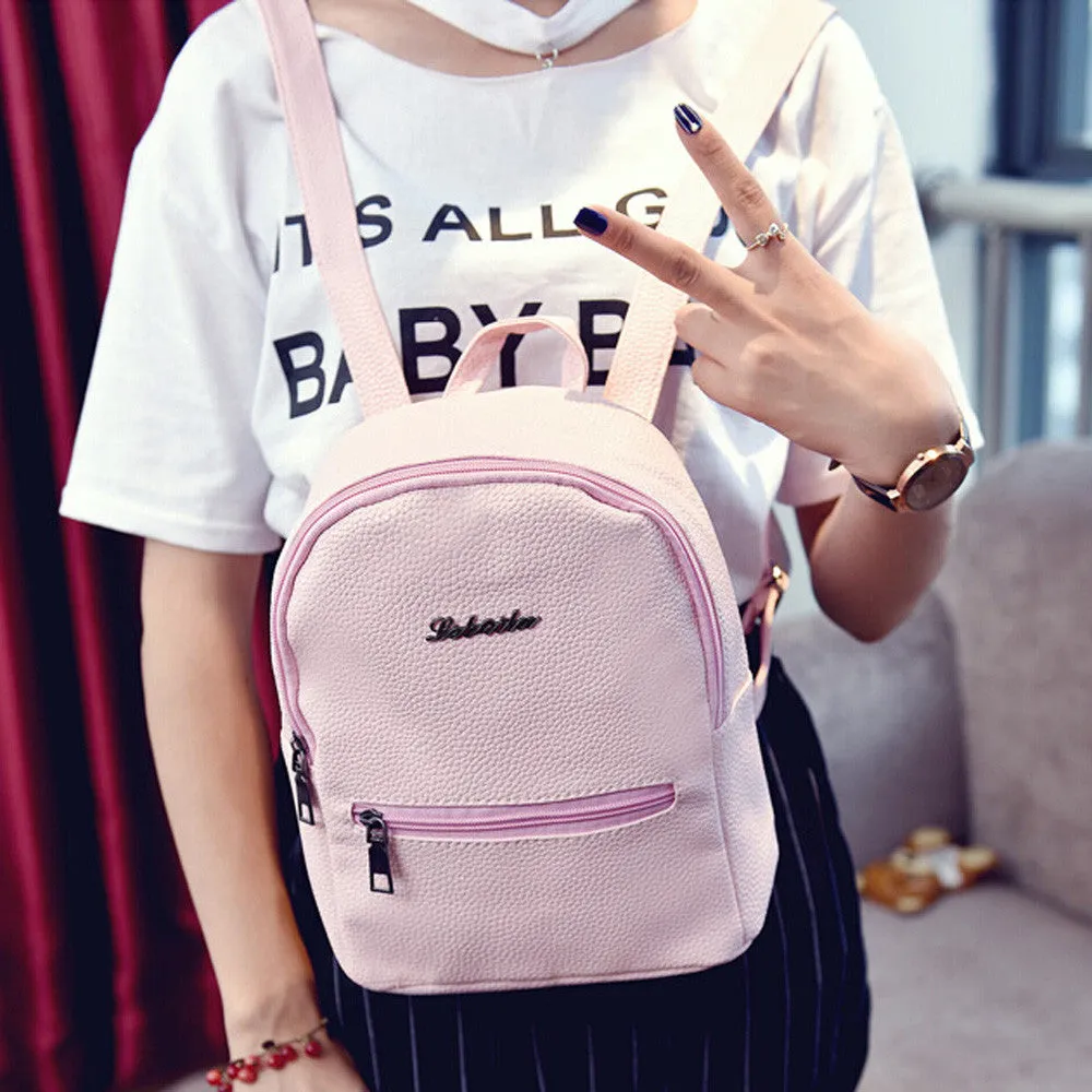 Girls Leather School BaG