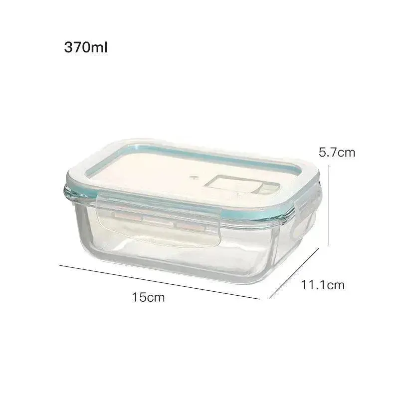 Glass Lunch Box Microwave Lunch Box Separation Type