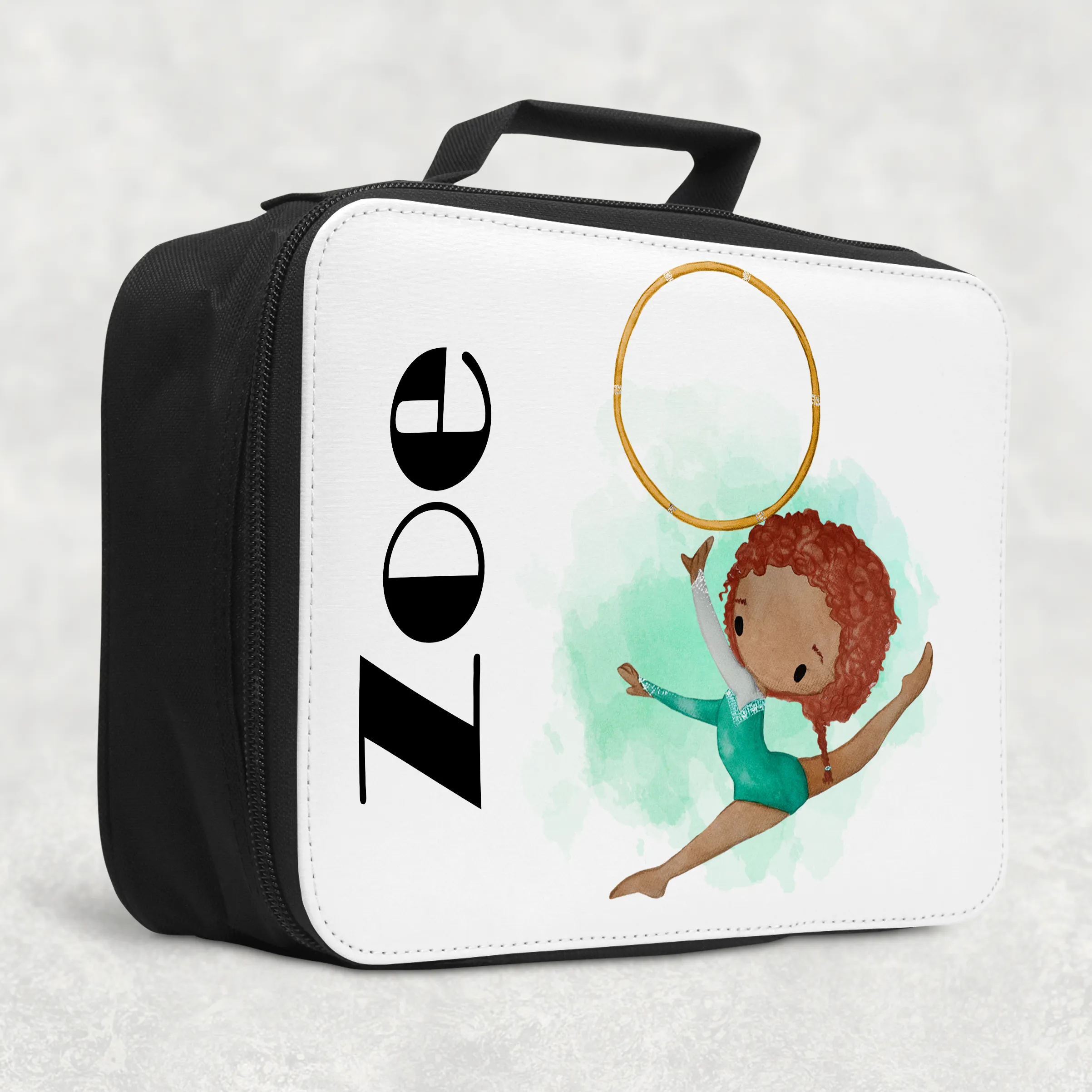 Gymnast Personalised Insulated Lunch Bag