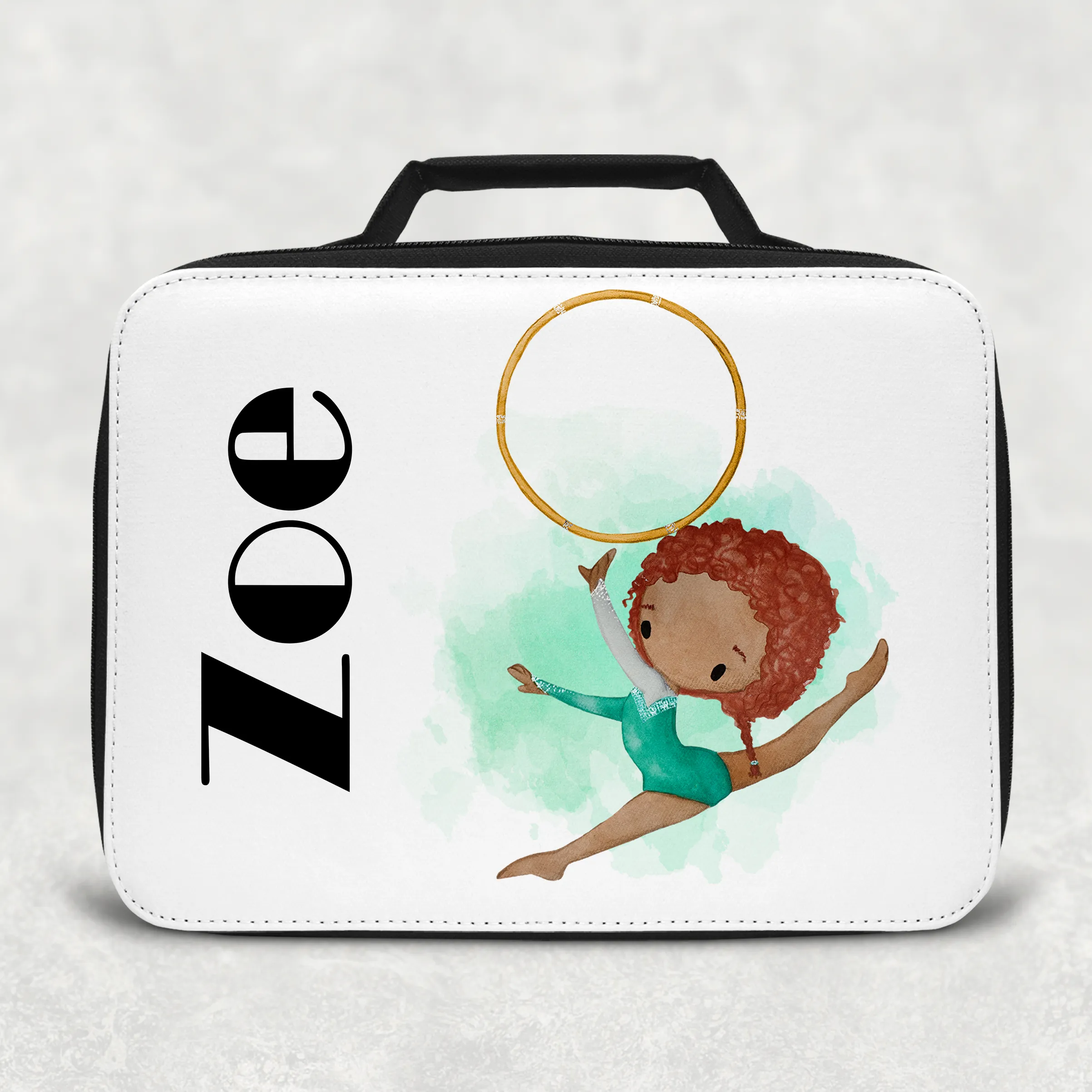 Gymnast Personalised Insulated Lunch Bag