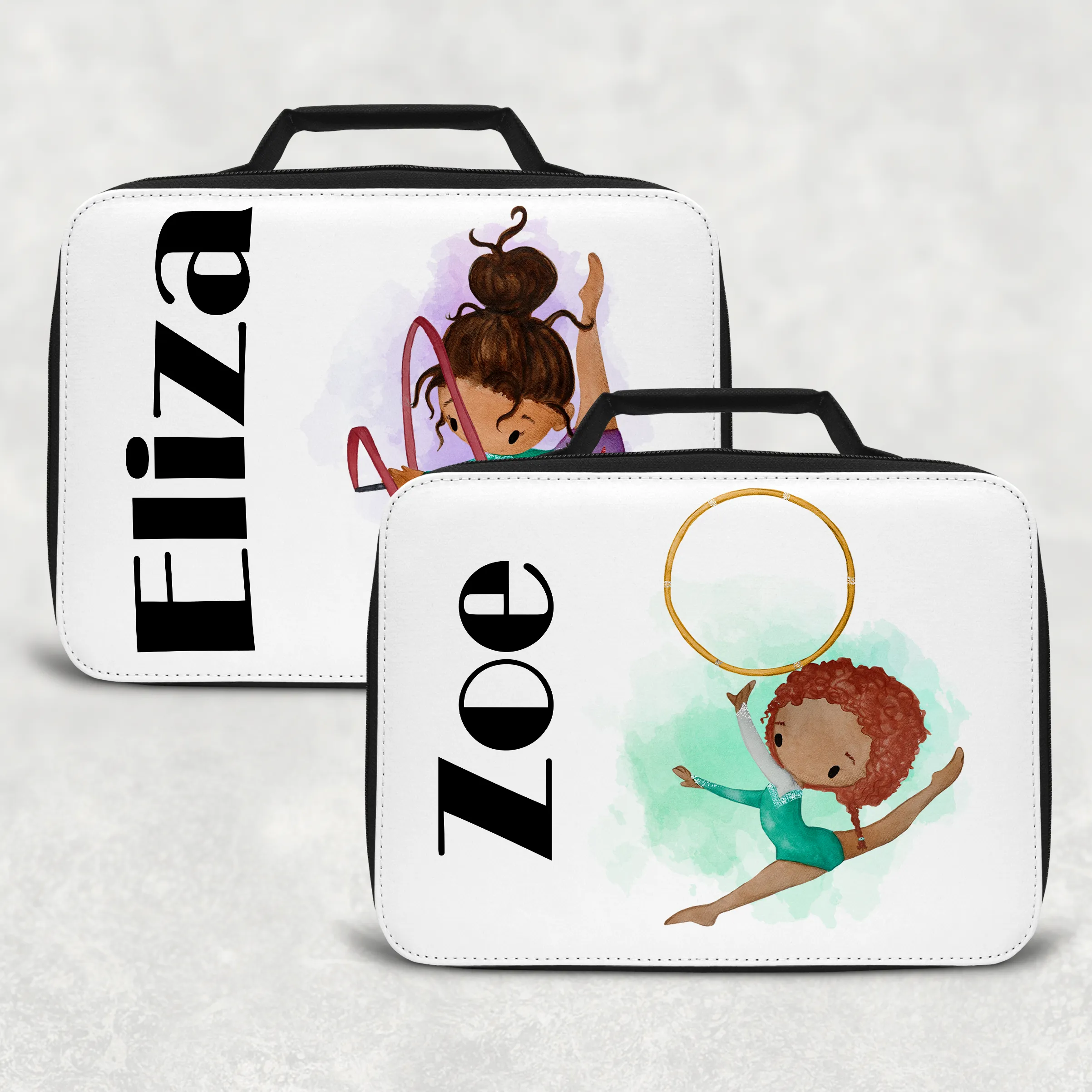 Gymnast Personalised Insulated Lunch Bag