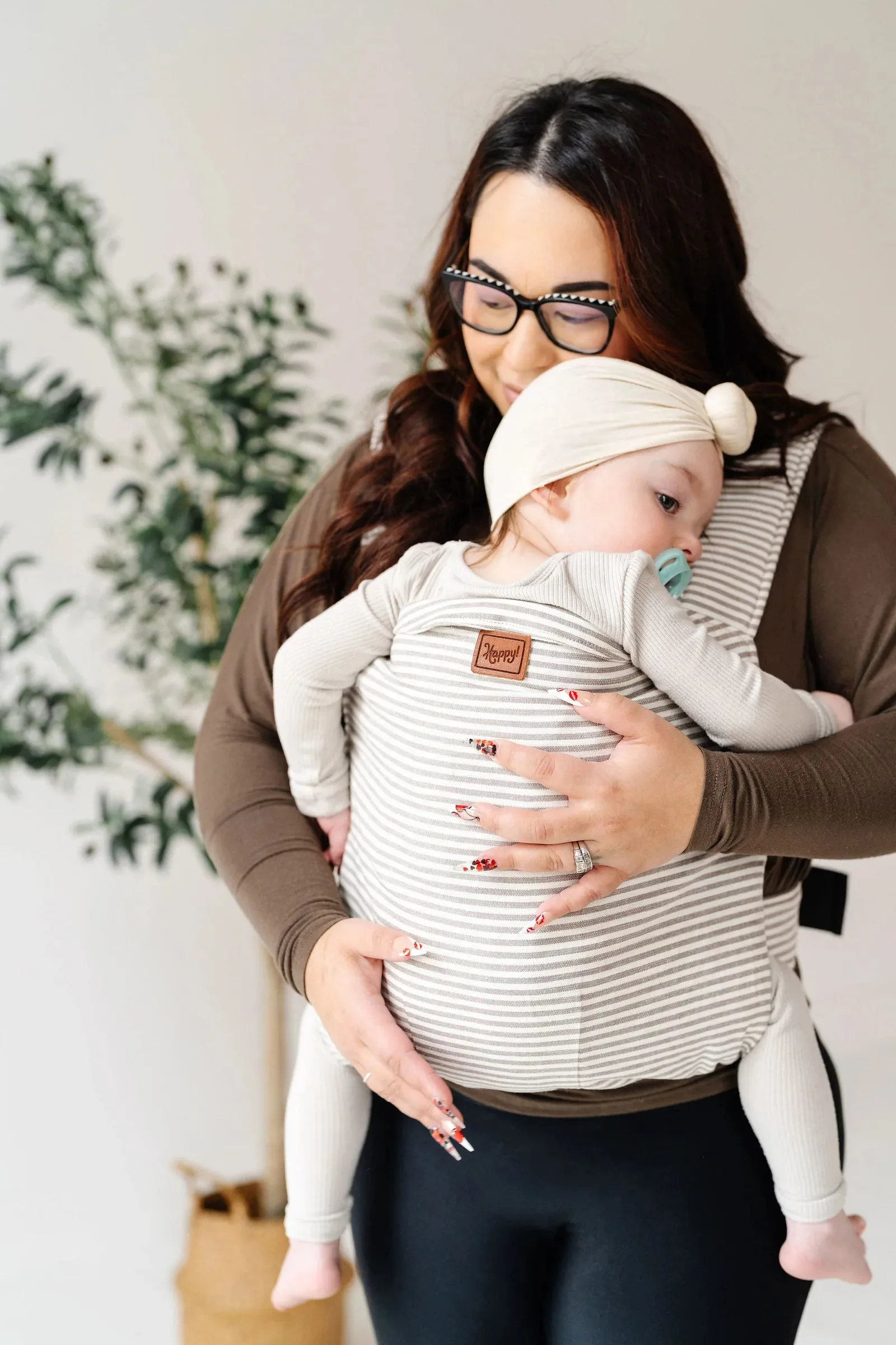 Happy Baby Original Baby Carrier Stone Stripe