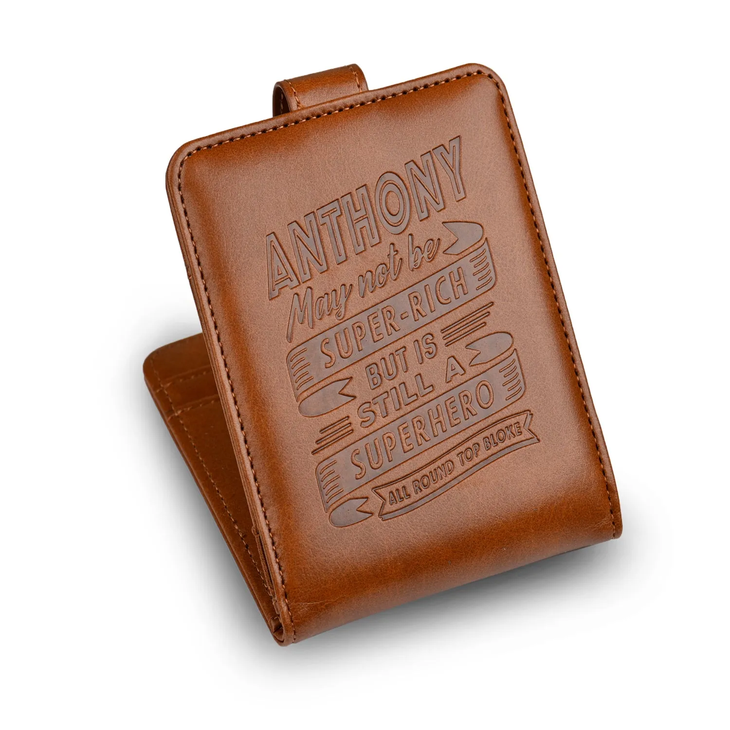 History & Heraldry Personalised RFID Wallet - Anthony