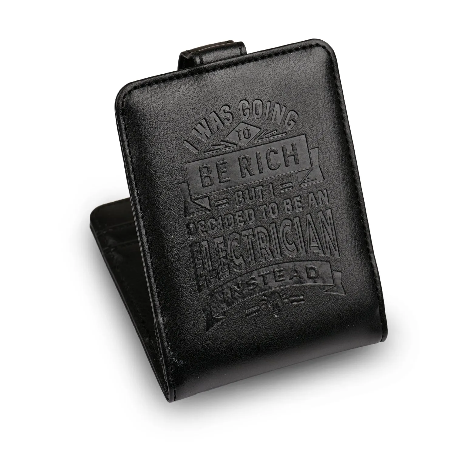 History & Heraldry Personalised RFID Wallet - Electrician