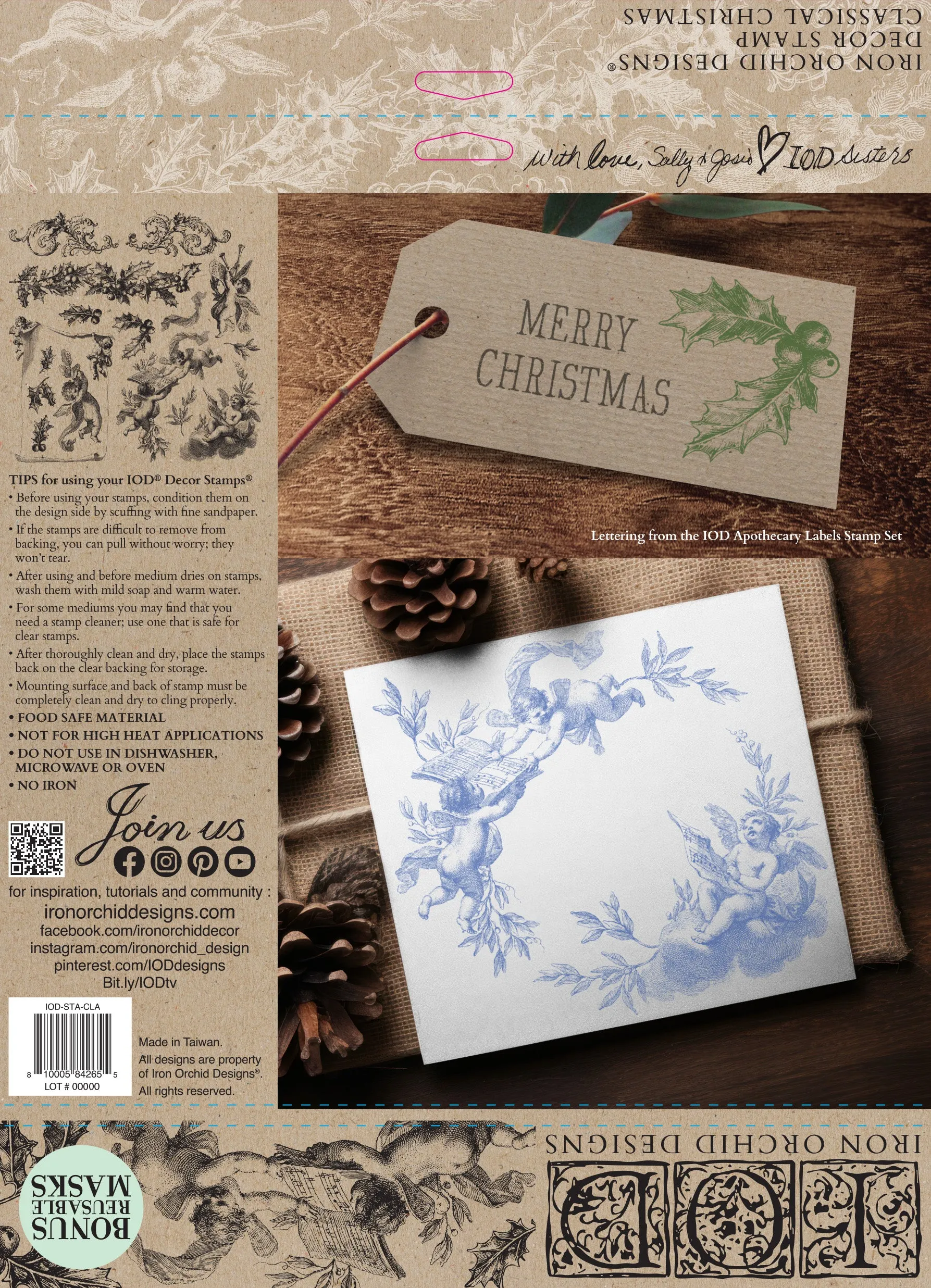 IOD Classical Christmas 12x12