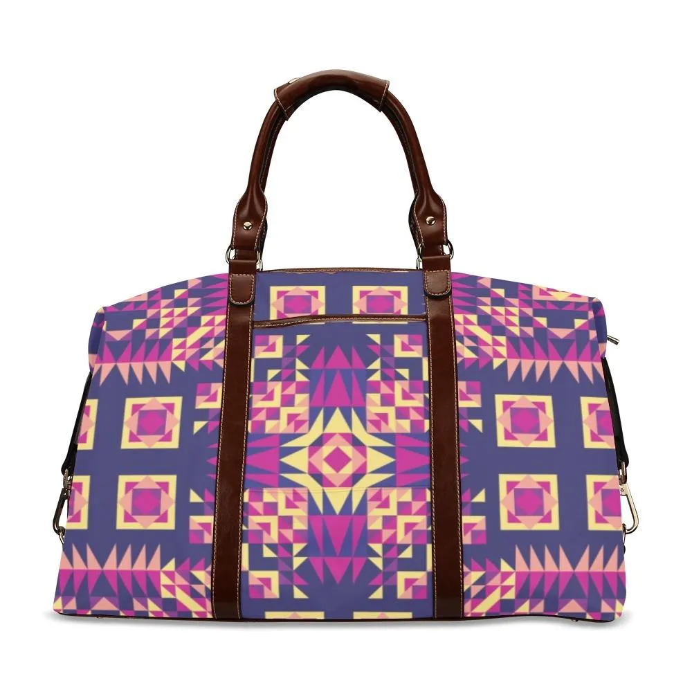 Kaleidoscope Bleu Classic Travel Bag