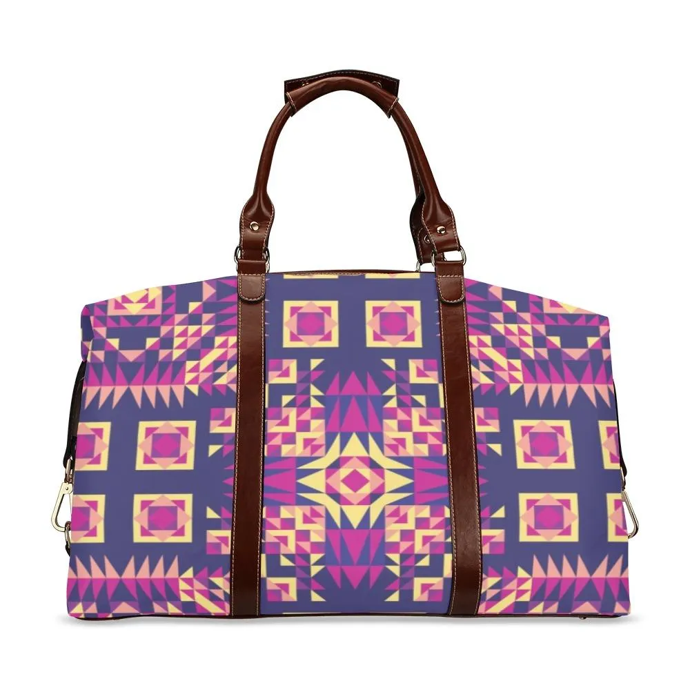 Kaleidoscope Bleu Classic Travel Bag