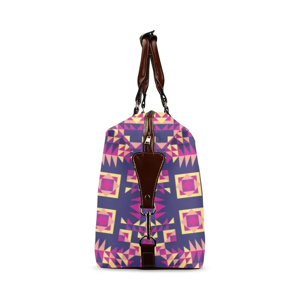 Kaleidoscope Bleu Classic Travel Bag