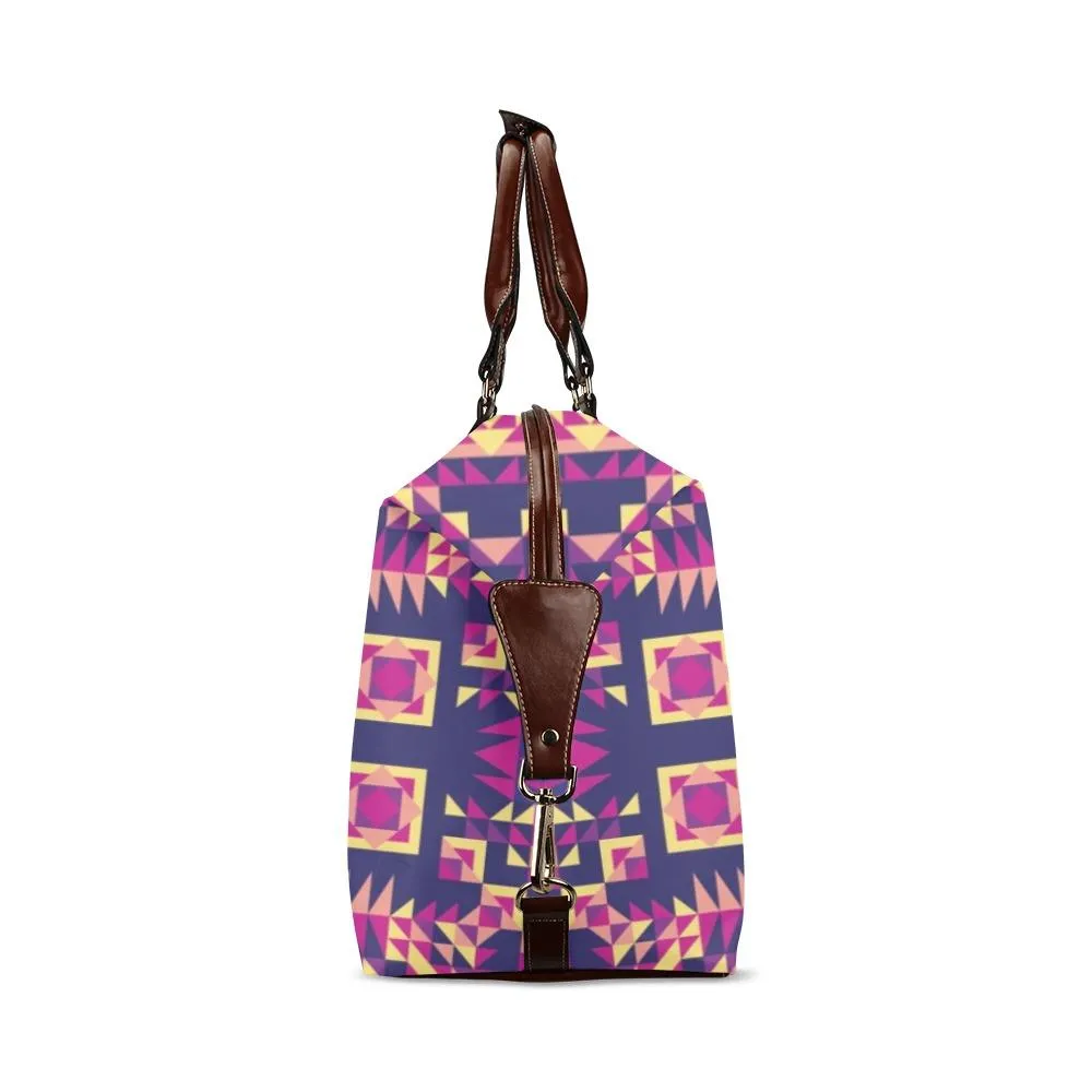 Kaleidoscope Bleu Classic Travel Bag