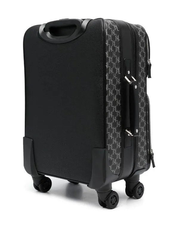 KARL LAGERFELD ALL-OVER LOGO-PRINT TROLLEY