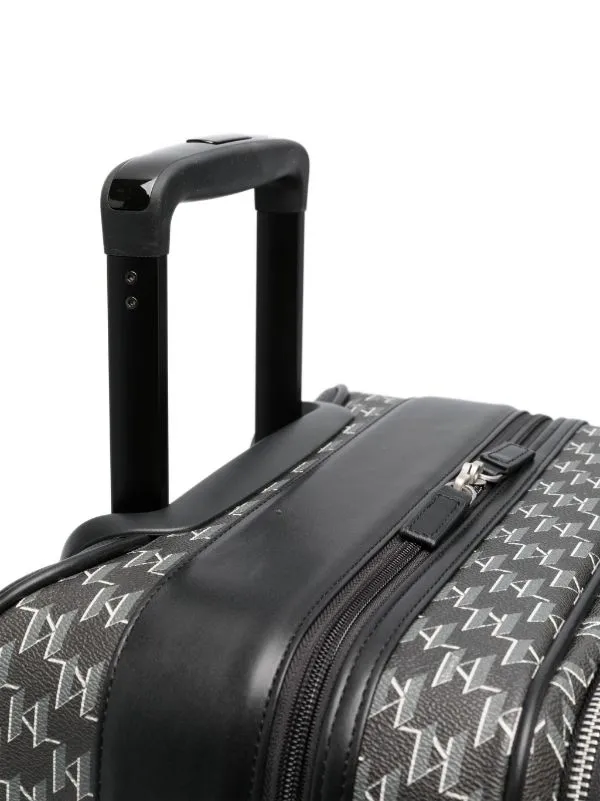 KARL LAGERFELD ALL-OVER LOGO-PRINT TROLLEY