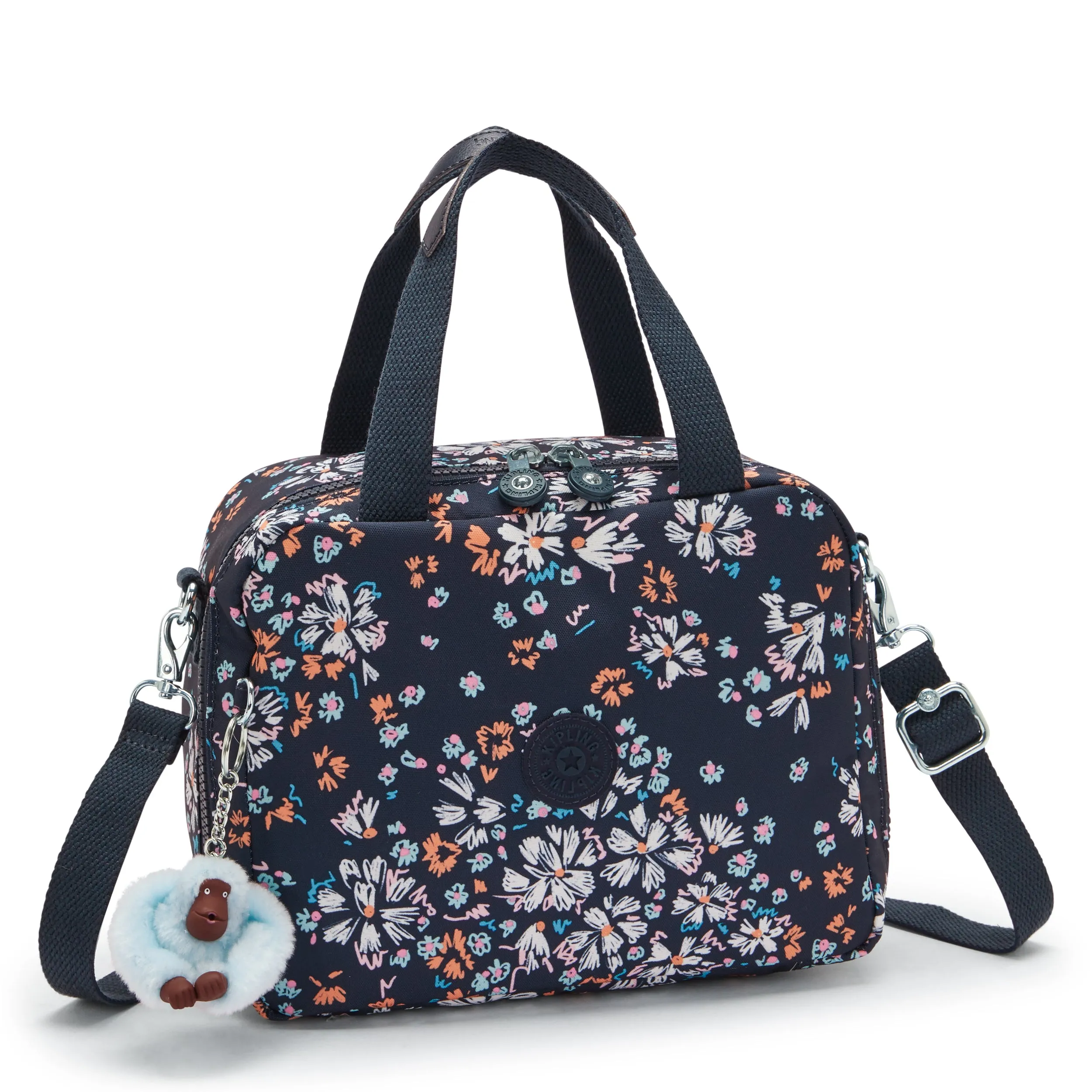 KIPLING Miyo Flower Field Large lunchbox (with trolley sleeve) I2989-5GB