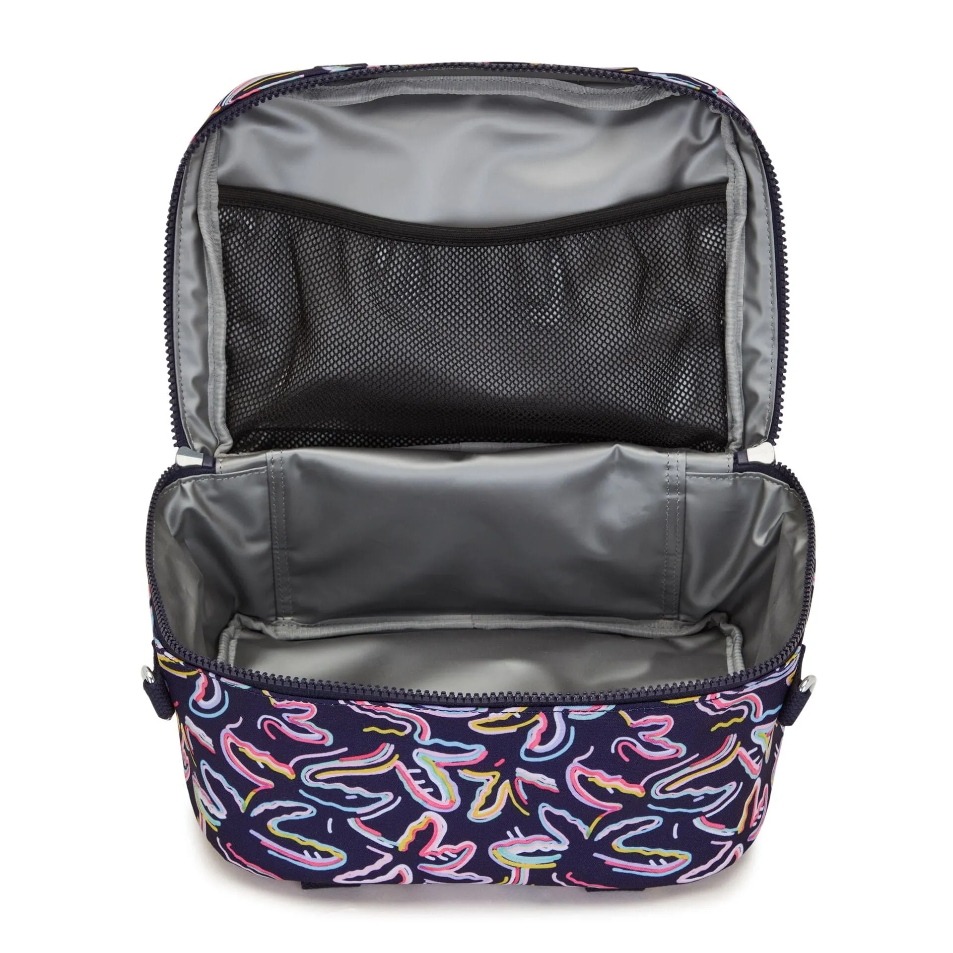 Kipling Miyo Palm Fiesta Print Large Lunch Bag with Trolley Sleeve C2I2989-3MC