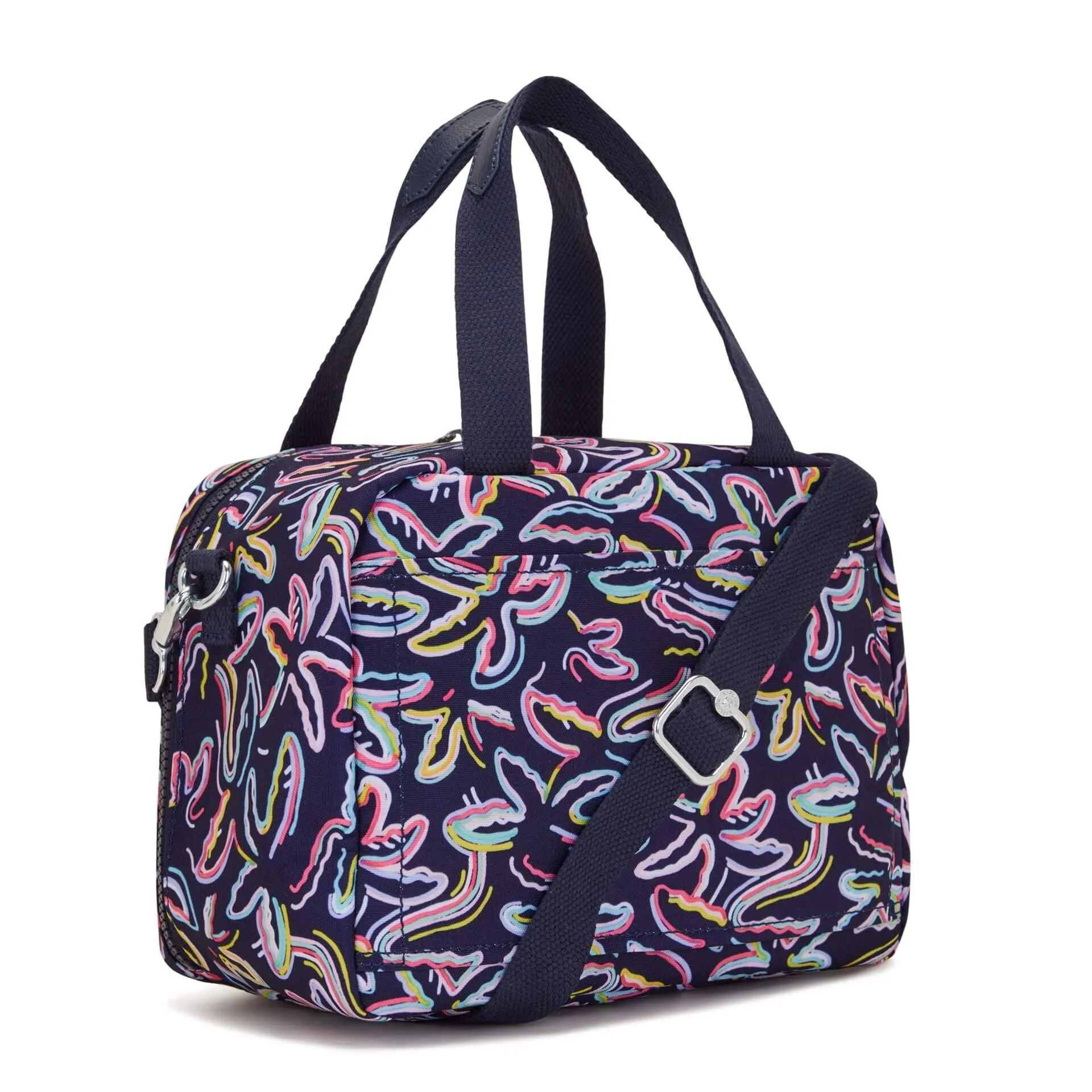 Kipling Miyo Palm Fiesta Print Large Lunch Bag with Trolley Sleeve C2I2989-3MC