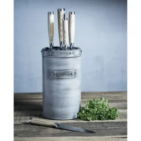 Kitchencraft Industrial Kitchen 5pce Knife Block