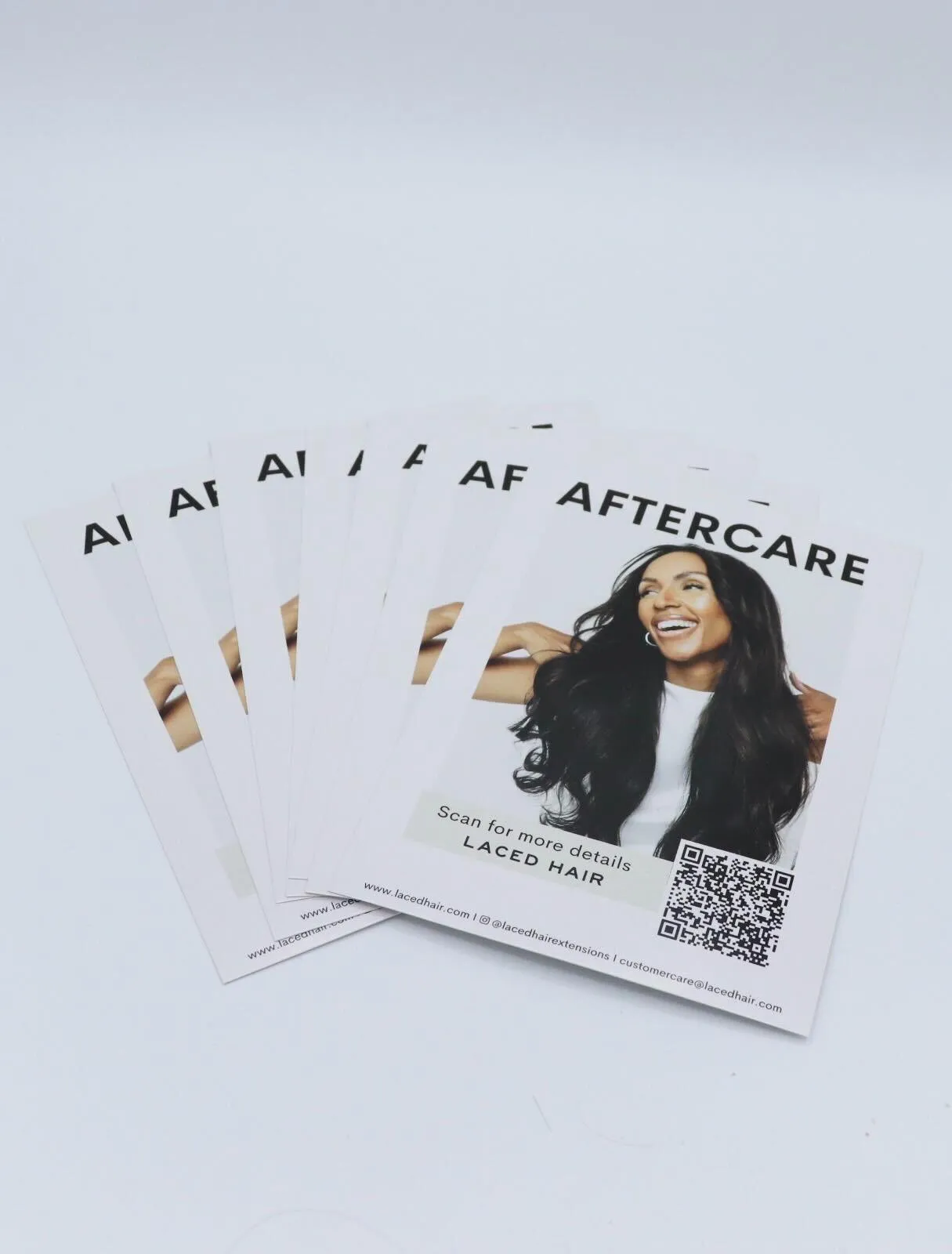 Laced Hair Aftercare Cards