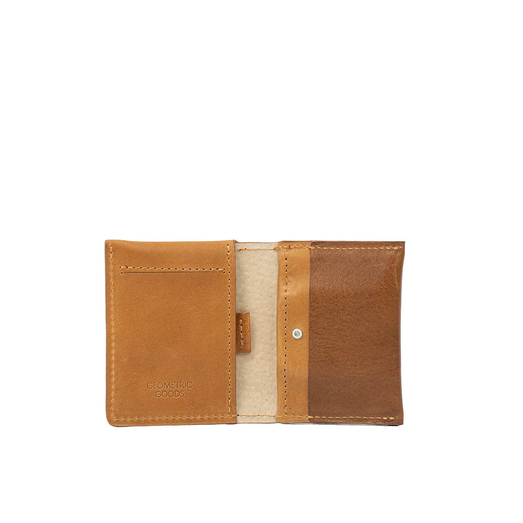 Leather AirTag Card Wallet - The Minimalist 5.0