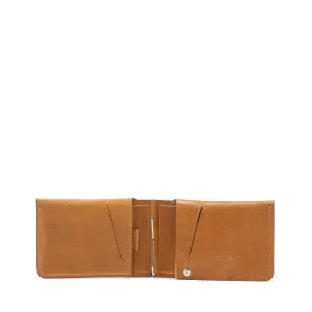 Leather AirTag Wallet with Money Clip - Sleek & Functional