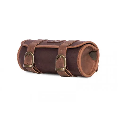 Longride Waxed Canvas Tool Roll Bag Brown - 2 Liters