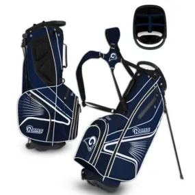 Los Angeles Rams WinCraft "Grid Iron III" 6-Way Stand Golf Bag