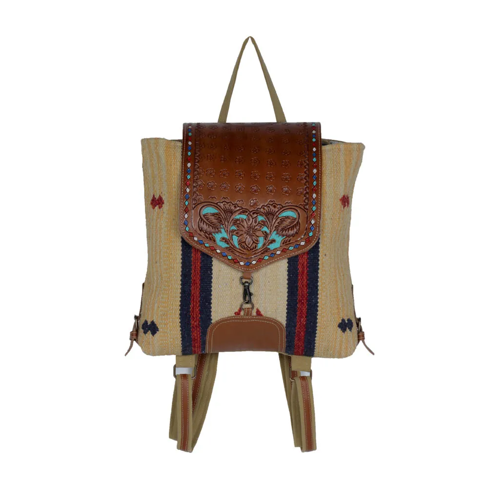 Lucent Backpack  Hand-Tooled Bag.