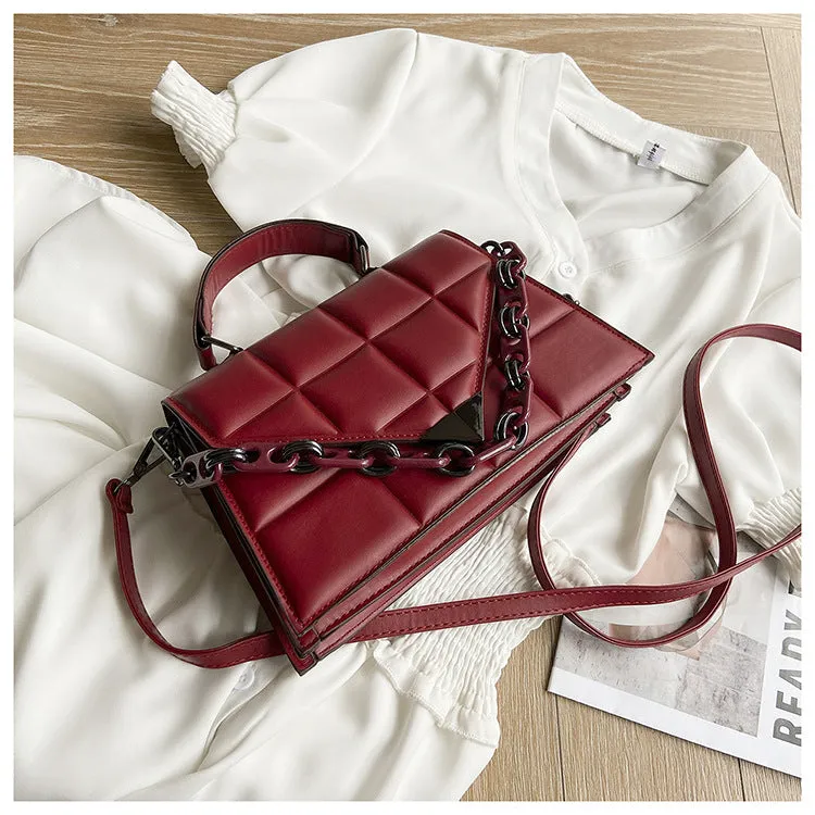 Luxury Women Flap Shoulder Bag with Chain - BT5084