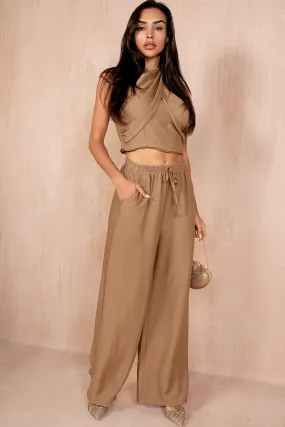 Marlo Tan Linen Look Co Ord