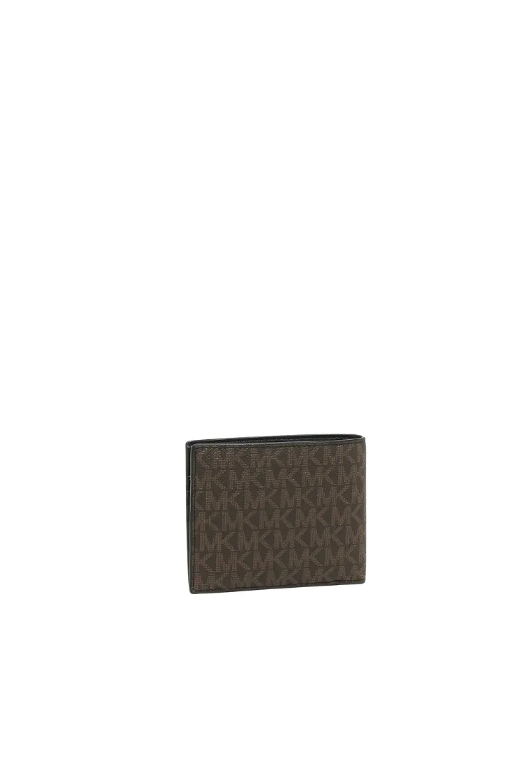 Michael Kors Cooper Billfold With Coin Pocket 36U9LCRF3B In Brown Black