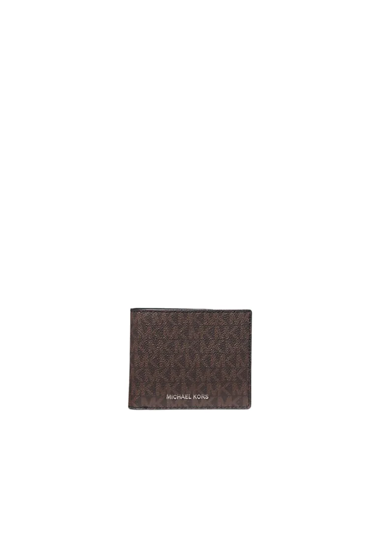 Michael Kors Cooper Billfold With Coin Pocket 36U9LCRF3B In Brown Black