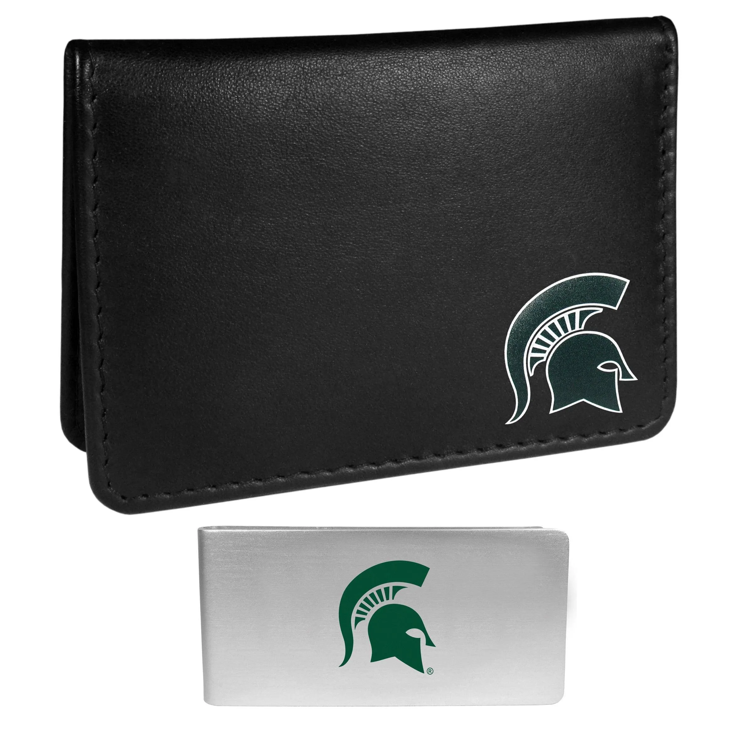 Michigan St. Spartans Weekend Bi-fold Wallet & Money Clip