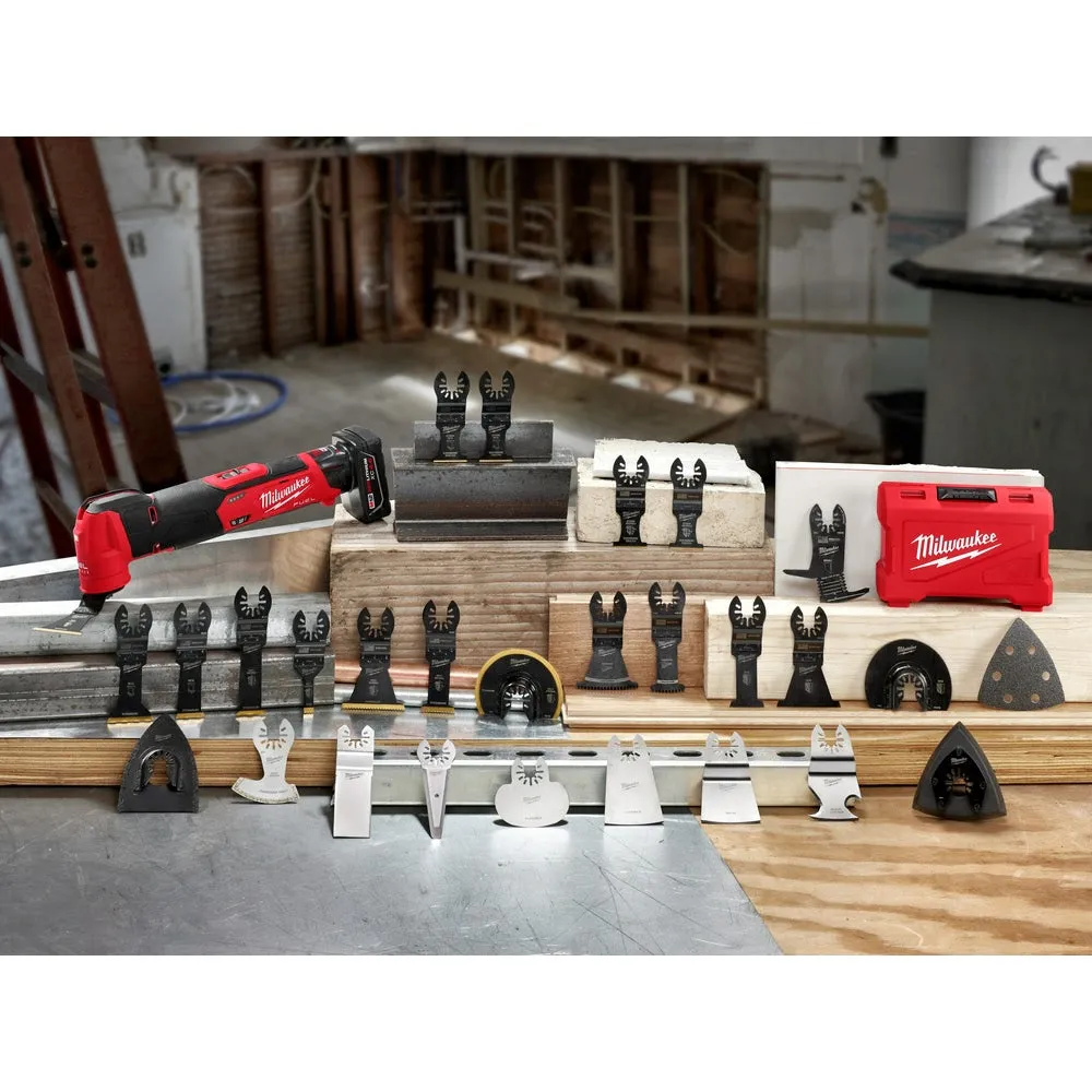 Milwaukee  49-25-1523 Milwaukee® OPEN-LOK™ 1-3/8" TITANIUM ENHANCED CARBIDE TEETH MULTI-MATERIAL BLADE 3PK